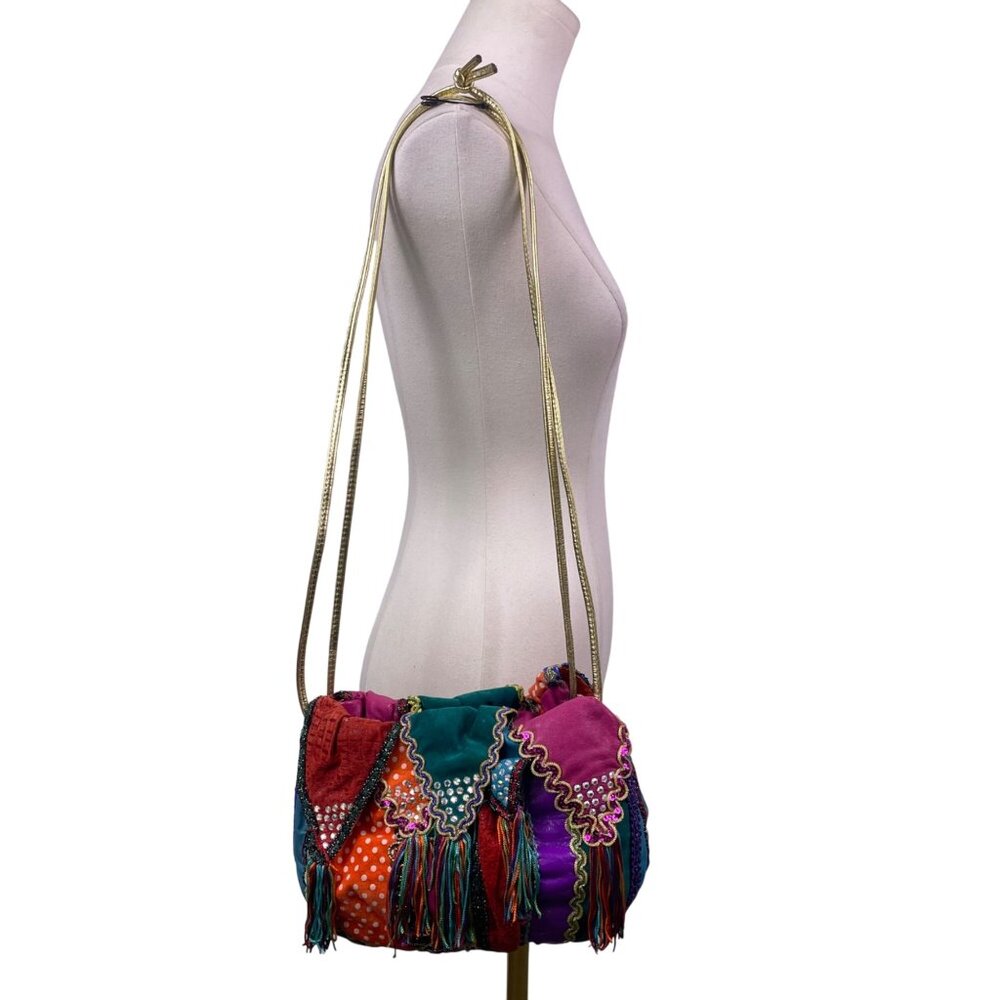 Rita Diana Women’s Multicolor Patchwork Bohemian … - image 9